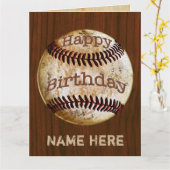 Personalisierte Vintage der Karte (Gelbe Blume)