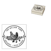 Personalisierte Vintage ⎢ Ei-Briefmarke Gummistempel (Stempel)