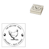 Personalisierte Vintage ⎢ Ei-Briefmarke Gummistempel (Stempel)