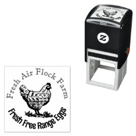 Personalisierte Vintage Ei-Briefmarke Permastempel