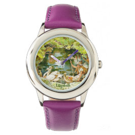 Personalisierte Vintage Fairy Armbanduhr