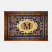 Personalisierte Vintage Familienzusammenstellung Fußmatte (Vorderseite)