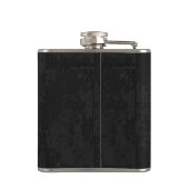 Personalisierte Vintage Flugzeugpilotenakademie Flachmann (Rückseite)