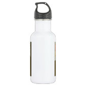 Personalisierte Vintage FotoCollage Trinkflasche (Rückseite)