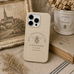 Personalisierte vintage französische Landästhetik iPhone 15 Pro Hülle