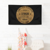 Personalisierte Vintage Geburtstagsgeschenke Banner (Insitu)