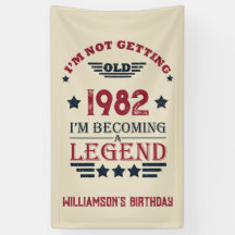 Personalisierte Vintage Geburtstagsgeschenke