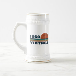 Personalisierte Vintage Geburtstagsgeschenke Bierglas