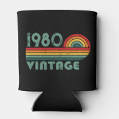 Personalisierte Vintage Geburtstagsgeschenke Dosenkühler (Rückseite)