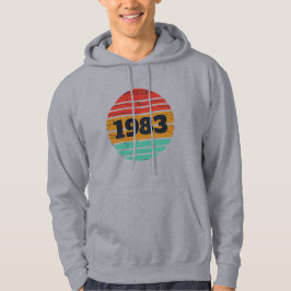 Personalisierte Vintage Geburtstagsgeschenke Hoodie