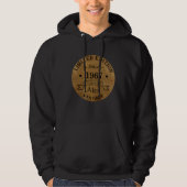 Personalisierte Vintage Geburtstagsgeschenke Hoodie (Vorderseite)
