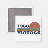 Personalisierte Vintage Geburtstagsgeschenke Magnet (Vorderseite/Rückseite)