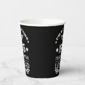 Personalisierte Vintage Geburtstagsgeschenke Pappbecher (Links)