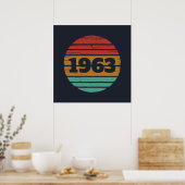 Personalisierte Vintage Geburtstagsgeschenke Poster (Küche)