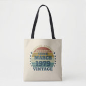 Personalisierte Vintage Geburtstagsgeschenke Tasche (Vorderseite)