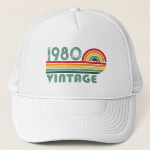 Personalisierte Vintage Geburtstagsgeschenke Truckerkappe