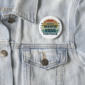 Personalisierte Vintage Geburtstagsgeschenkidee Button (Beispiel)