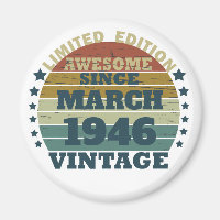 Personalisierte Vintage Geburtstagsgeschenkidee