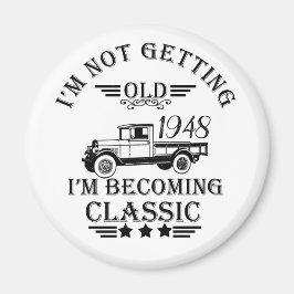 Personalisierte Vintage Geburtstagsgeschenkidee Magnet