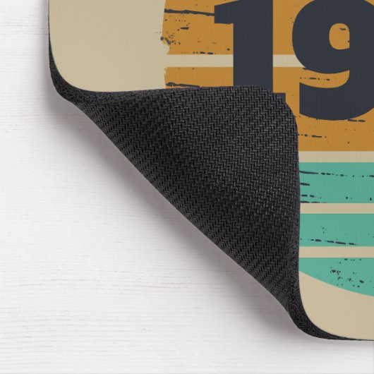 Personalisierte Vintage Geburtstagsgeschenkidee Mousepad (Ecke)