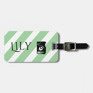 Personalisierte Vintage Geschenke für Gitarrist, M Gepäckanhänger