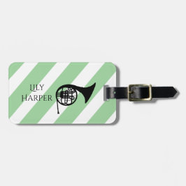 Personalisierte Vintage Geschenke für Gitarrist, M Gepäckanhänger