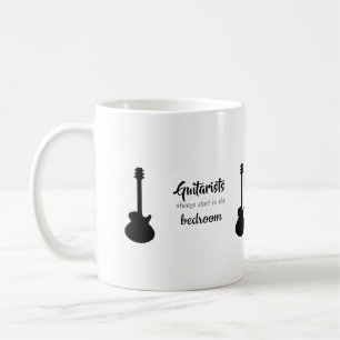 Personalisierte Vintage Geschenke für Gitarrist, M Kaffeetasse