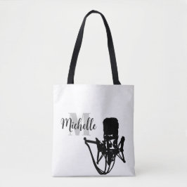 Personalisierte Vintage Geschenke für Musiker Tote Tasche