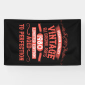 Personalisierte Vintage Geschenke zum 45. Geburtst Banner (Horizontal)