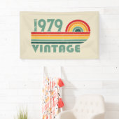Personalisierte Vintage Geschenke zum 45. Geburtst Banner (Insitu)