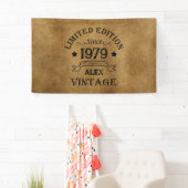 Personalisierte Vintage Geschenke zum 45. Geburtst Banner (Insitu)