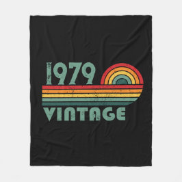 Personalisierte Vintage Geschenke zum 45. Geburtst Fleecedecke