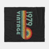 Personalisierte Vintage Geschenke zum 45. Geburtst Fleecedecke (Vorderseite (Horizontal))