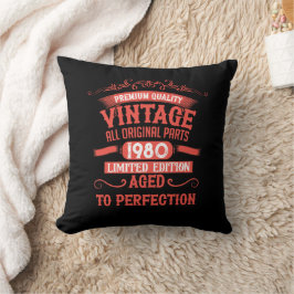 Personalisierte Vintage Geschenke zum 45. Geburtst Kissen