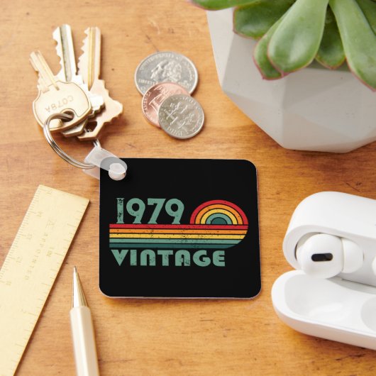 Personalisierte Vintage Geschenke zum 45. Geburtst Schlüsselanhänger (Schreibtisch)