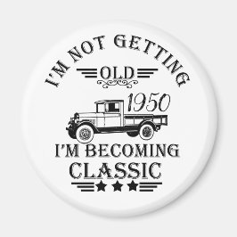 Personalisierte Vintage Geschenke zum 75. Geburtst Magnet