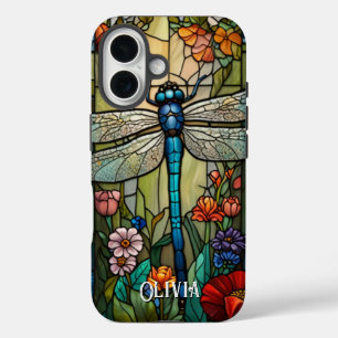 Personalisierte Vintage-Kunst im Jugendstil Boho-L iPhone 16 Hülle