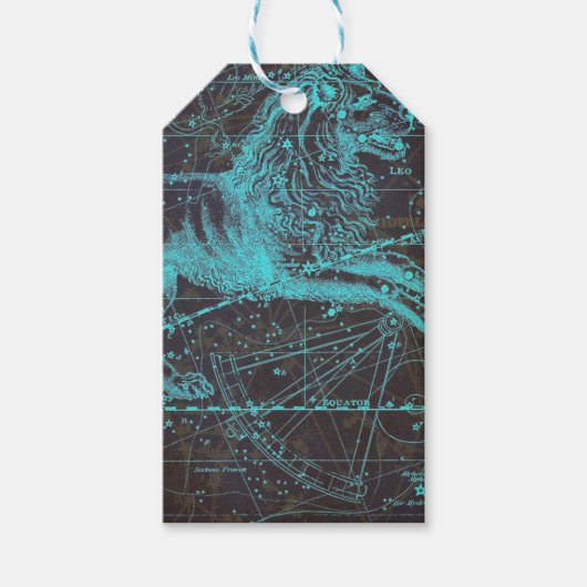 Personalisierte Vintage Markierungen Geschenkanhänger (Vorderseite)