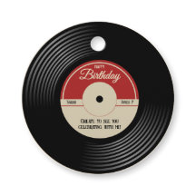 Personalisierte Vintage Musik Thema Party Dekorati