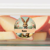 Personalisierte Vintage Ostergeblasene Sticker: Na Etiketten (Befestigt)