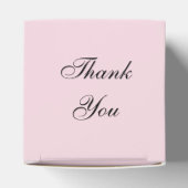 Personalisierte Vintage Princess Baby Vielen Dank Geschenkschachtel (Oben)