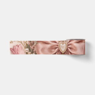 Personalisierte Vintage-Romantik-Geburtstags-Schle Satinband