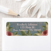 Personalisierte Vintage Rücksendeadresse (Insitu)