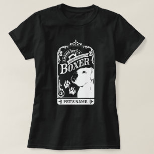 Personalisierte Vintage-Style-Boxer T-Shirt