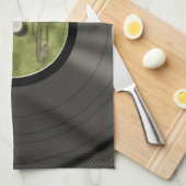 Personalisierte Vintage Vinylaufzeichnung Handtuch (Viertel Falte)