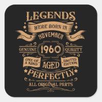 Personalisierte Vintage Whisky-Marke von 65 Jahren