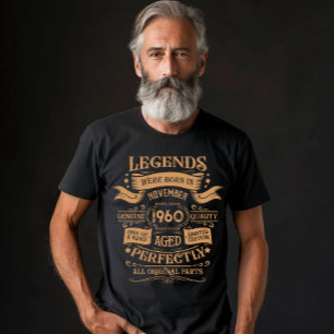 Personalisierte Vintage Whisky-Marke von 65 Jahren T-Shirt