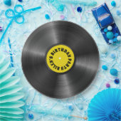 Personalisierte Vinyl-Albumaufzeichnung   Pappteller (Party)