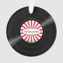 Personalisierte Vinyl-Schallplatte rote Sternenexp