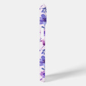 Personalisierte, violette Handblumen Case-Mate iPhone Hülle (Rückseite / Rechts)
